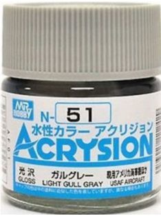   Mr Hobby - Gunze - Mr Hobby -Gunze Acrysion (10 ml) Light Gull Gray