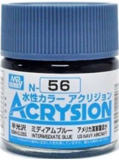   Mr. Hobby - Mr Hobby -Gunze Acrysion (10 ml) Intermediate Blue