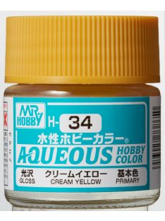   Mr. Hobby - Aqueous Hobby Color - Renew (10 ml) Cream Yellow H-034