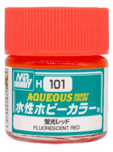   Mr Hobby - Mr Hobby -Gunze Aqueous Hobby Colors  (10 ml) Fluorescent Red