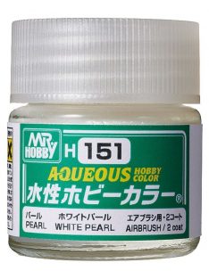   Mr Hobby - Mr Hobby -Gunze Aqueous Hobby Colors  (10 ml) White Pearl