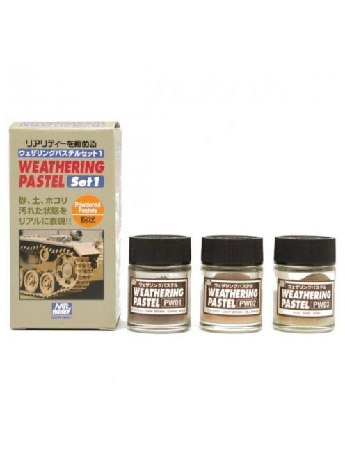 Mr. Hobby - Weathering Pastel Set 1 PP-101