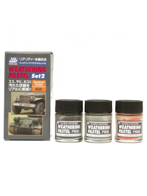 Mr. Hobby - Weathering Pastel Set 2 PP-102