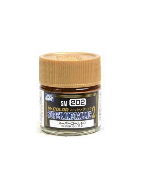 Mr. Hobby - Mr. Color Super Metallic II (10 ml) Super Gold II SM-202