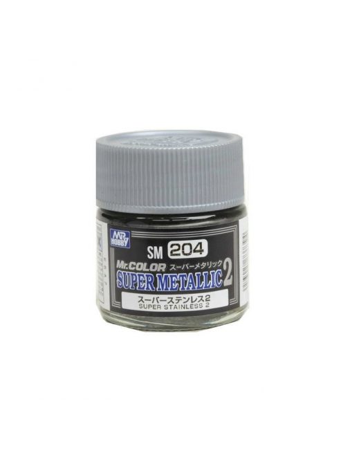 Mr. Hobby - Mr. Color Super Metallic II (10 ml) Super Stainless II SM-204