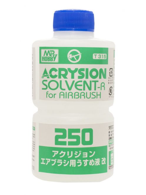 Mr Hobby - Mr Hobby -Gunze Acrysion Solvent - R for Airbrush (250 ml)