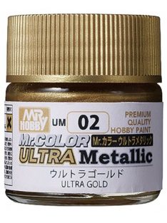   Mr Hobby - Mr Hobby -Gunze Mr. Color Ultra Metallic (10 ml) Ultra Gold