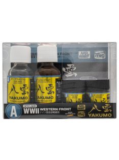   Mr. Hobby - Mr Hobby -Gunze YAKUMO COLOR SET A WWII WESTERN FRONT