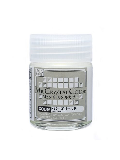 Mr Hobby - Gunze - Mr Hobby -Gunze Mr. Crystal Color (18ml) Topaz Gold