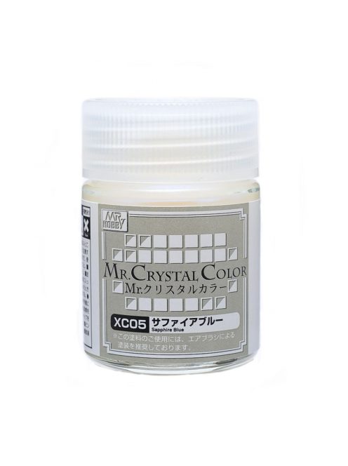 Mr Hobby - Gunze - Mr Hobby -Gunze Mr. Crystal Color (18ml) Sofia Blue