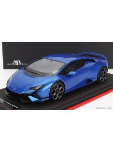   Mrmodels - Lamborghini Huracan Tecnica 2022 - Con Vetrina - With Showcase Blu Nethuns - Blue Met