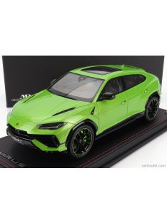   Mr-Models - Lamborghini Urus S 2022 - Con Vetrina - With Showcase Verde Mantis - Green Met