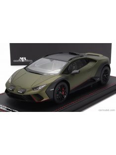   Mrmodels - Lamborghini Huracan Sterrato 2022 - Con Vetrina - With Showcase Verde Gea - Matt Green