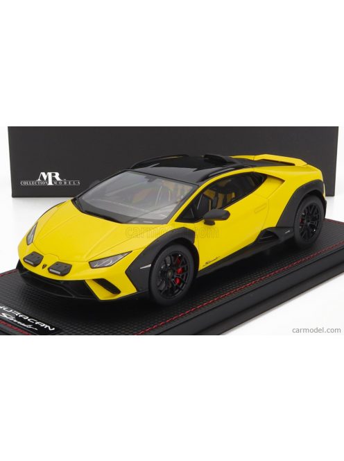 Mrmodels - Lamborghini Huracan Sterrato 2022 - Con Vetrina - With Showcase Giallo - Yellow Black