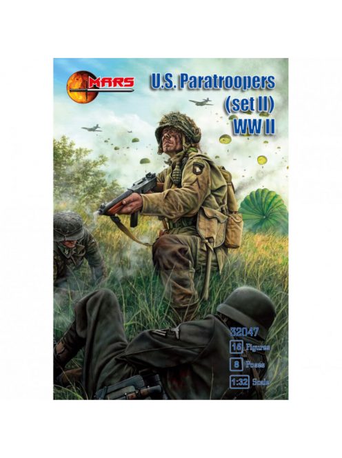 Mars Figures - WWII U.S. Paratroopers, set 2