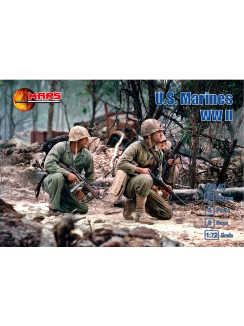 Mars Figures - U.S. Marines WWII