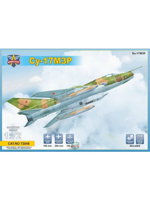 Modelsvit - Sukhoi Su-17M3R Reconnaissance Fighter- Bomber with KKR pod