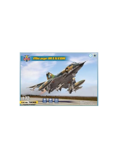 Modelsvit - Mirage IIIEA/EBR fighter-bomber (6 camos)