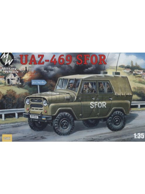 Military Wheels - UAZ-469 SFOR