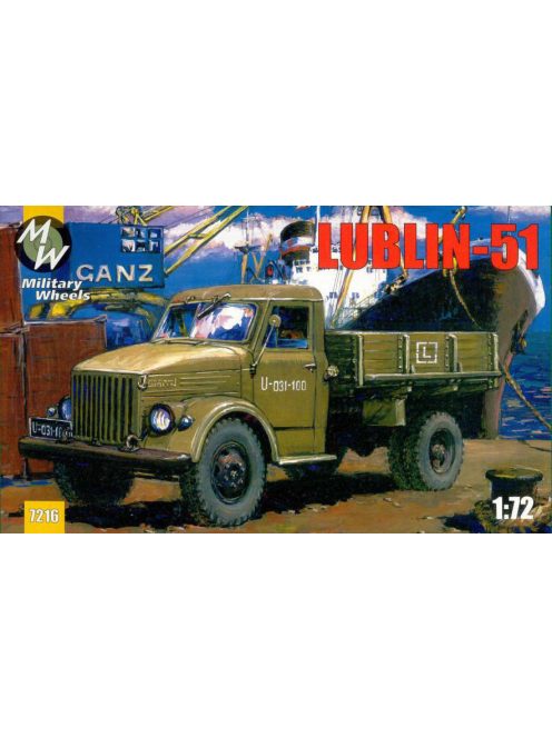 Military Wheels - Lublin 51 on the GAZ-51