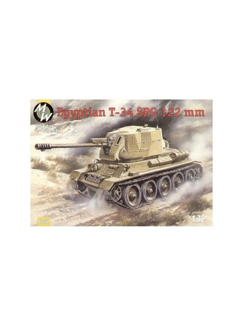 Military Wheels - T-34-122 Egypt Army