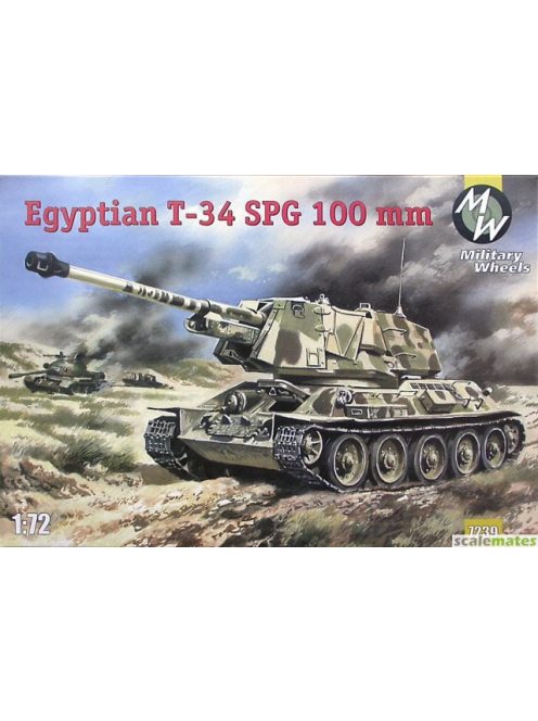 Military Wheels - T-34-100 Egypt Army