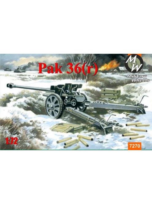 Military Wheels - Pak 36r Germann gun