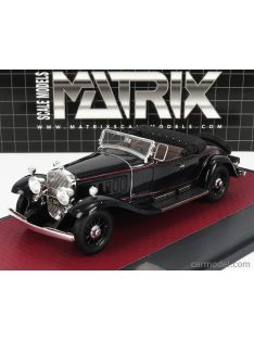   Matrix Scale Models - Cadillac 452A V16 Roadster Fleetwood Open 1930 Black