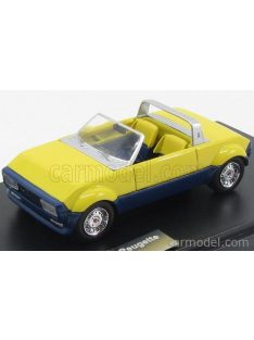   Matrix Scale Models - Peugeot 104 Peugette Pininfarina Spider 1976 Yellow Blue