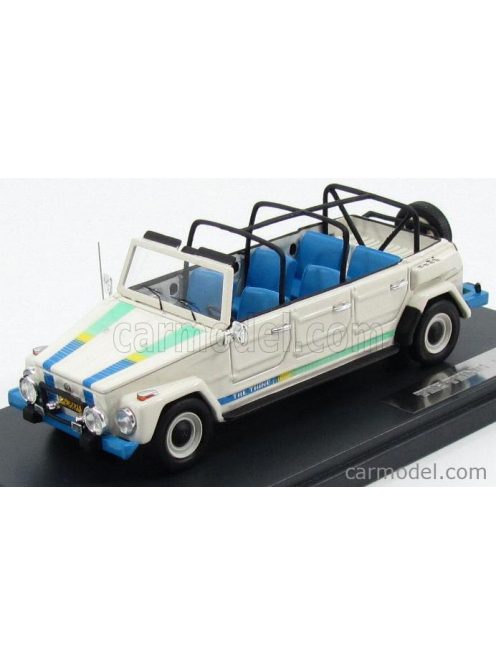 Matrix Scale Models - Volkswagen Type 181 Thing Limousine Minibus Open 1979 (Pescaccia) White Blue