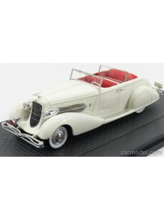   Matrix Scale Models - Duesenberg Sj 544-2570 Bohman & Schwartz Convertible Sedan 1936 White