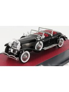   Matrix Scale Models - Duesenberg Sj 2608 Torpedo Pheaton Walker Cabriolet Open 1930 Black