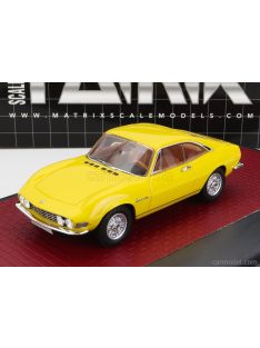   Matrix Scale Models - Fiat Dino Pininfarina Berlinetta Speciale Prototype 1965 Ferrari Engine Yellow