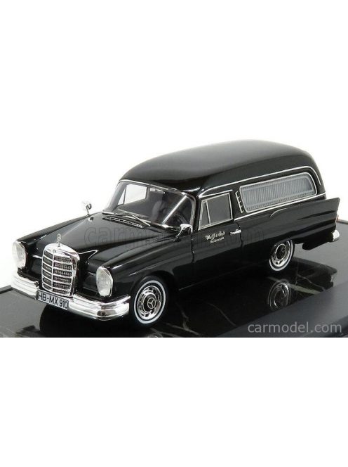 Matrix Scale Models - Mercedes Benz 220Se (W111) Polmann Hearse - Carro Funebre 1966 Black