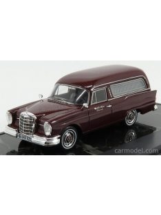   Matrix Scale Models - Mercedes Benz 220Se W111 Polmann Hearse Carro Funebre 1966 Red