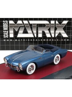   Matrix Scale Models - Pegaso Z-102 2-Series Saoutchik Cabriolet Open 1954 Light Blue