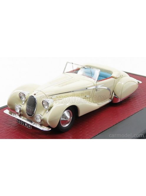 Matrix Scale Models - Talbot Lago T150C Ch.90111 Figoni & Falaschi Cabriolet Open 1936 White