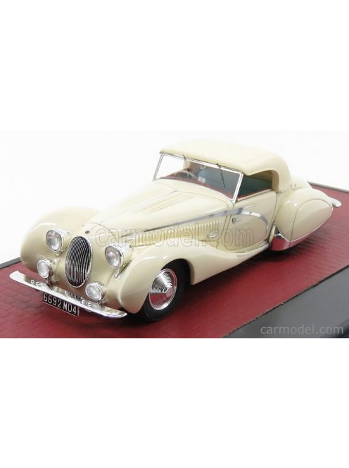 Matrix Scale Models - Talbot Lago T150C Ch.90111 Figoni & Falaschi Cabriolet Closed 1936 White