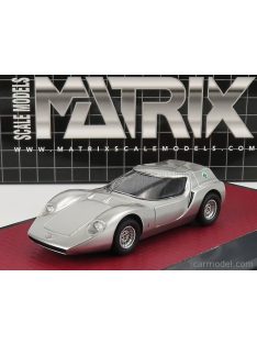   Matrix Scale Models - Alfa Romeo Osi Scarabeo 1966 Silver Met