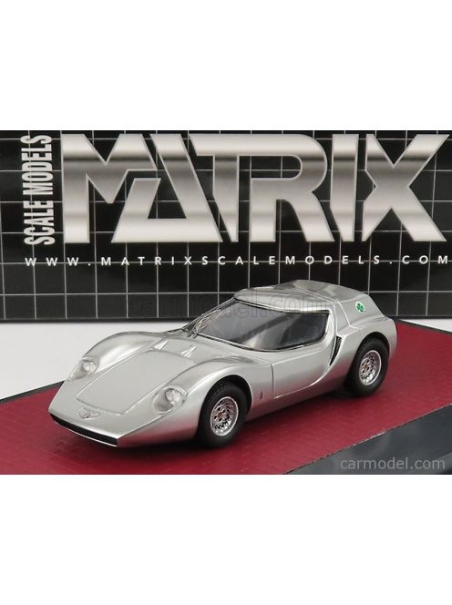 Matrix Scale Models - Alfa Romeo Osi Scarabeo 1966 Silver Met