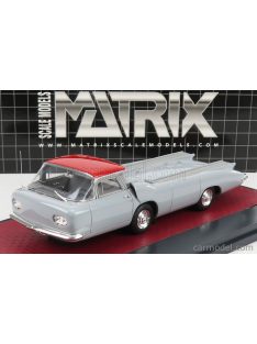   Matrix Scale Models - Holtkamp Cheetah Truck Car Transporter 1961 Grey Red