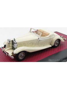   Matrix Scale Models - Delage D8S De Villars Roadster Closed 1933 White