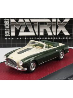   Matrix Scale Models - Ferrari 342 America Vignale Spider Open 1952 Green White