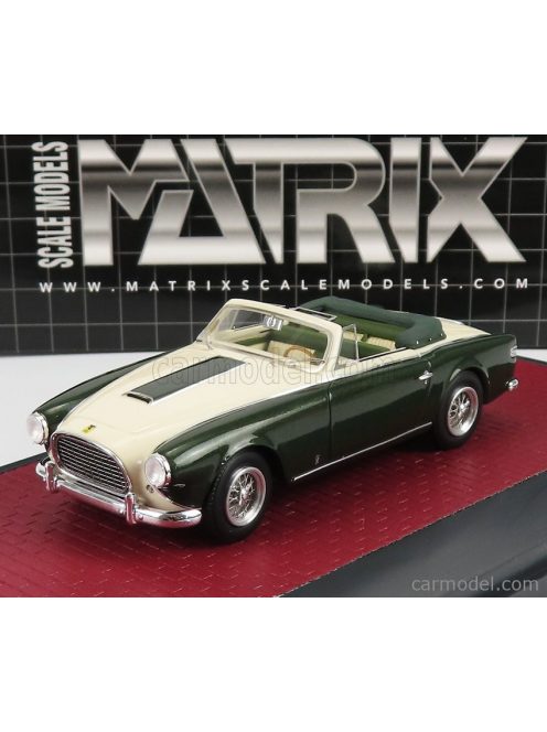 Matrix Scale Models - Ferrari 342 America Vignale Spider Open 1952 Green White