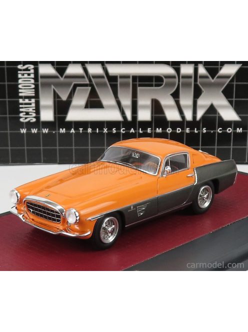 Matrix Scale Models - Ferrari 375Mm Ch.0476Am Ghia Coupe 1954 Black Orange