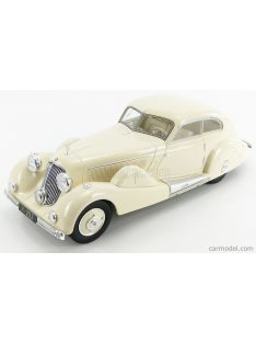   Matrix Scale Models - Mercedes Benz 500K Spezial Streamelined 1935 - Personal Car Tan Tjoan Keng - Con Vetrina - With Showcase Cream