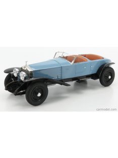   Matrix Scale Models - Rolls Royce Phantom Experimental Vehicle Ch.10Ex By Barker Cabriolet 1926 Black Light Blue