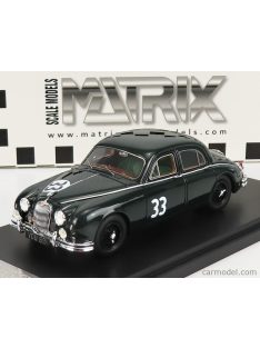   Matrix Scale Models - Jaguar Mkii 3.4 Litre N 33 Winner Silverstone Daily Express Trophy 1958 Green