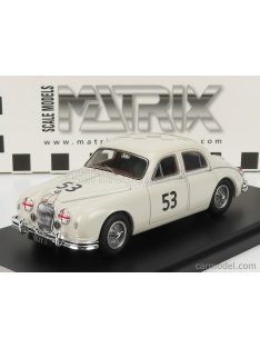   Matrix Scale Models - Jaguar Mkii 3.4 Litre N 53 2Nd Siverstone Annual International Trophy Meeting 1959 White