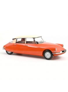   Norev - 1:12 Citroen ID 19, Capucine Orange and Cream, 1957 - NOREV